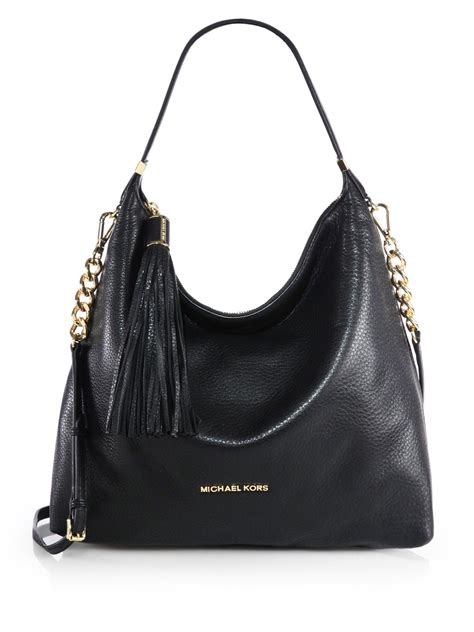 michael kors shinning bags|black leather handbags Michael Kors.